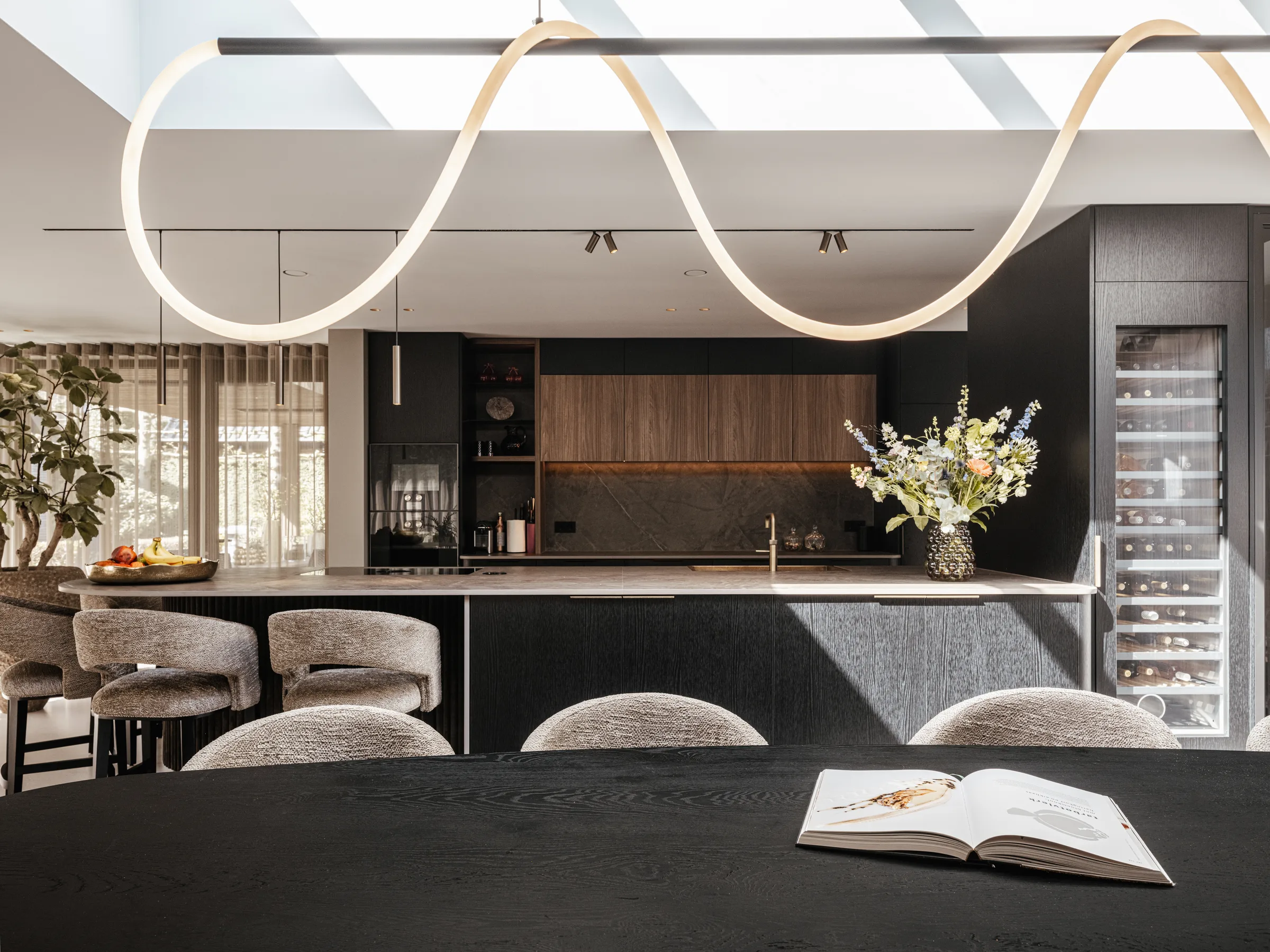 Villa VHNB keuken eetkamer